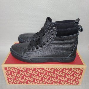Brand New Vans Sk8 Hi MTE Leather/Black Size: Mens 9 / Ladies 10.5